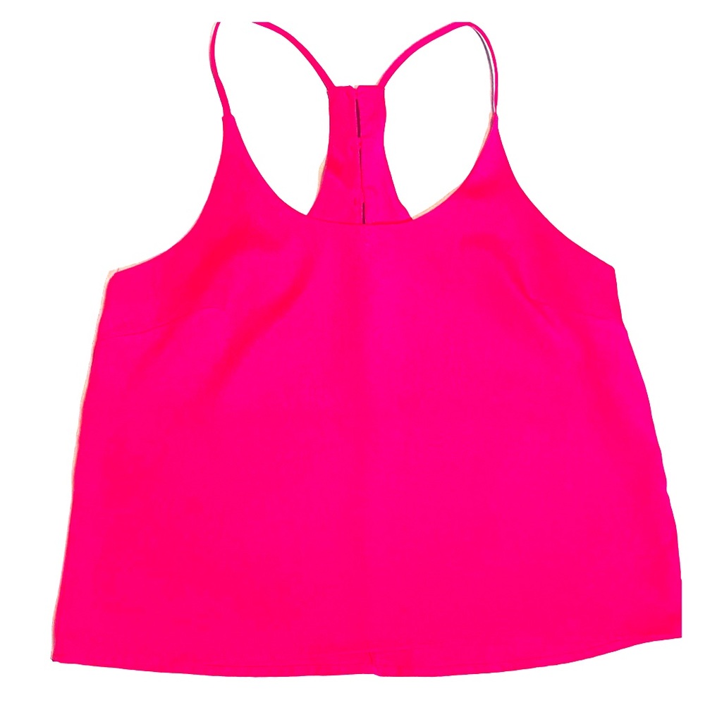Lily White hot pink tank top